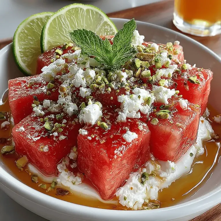 As the temperatures rise and the sun shines brighter, the quest for refreshing summer recipes becomes a delightful endeavor. With longer days and outdoor gatherings, light and vibrant dishes are increasingly in demand, and there's no better way to celebrate the season than with a dish that embodies both flavor and nourishment. Enter the Creamy Feta & Watermelon Bliss Bowl, a perfect synthesis of sweet, savory, and tangy elements that tantalize the taste buds while providing essential hydration and nutrients during the hot months.