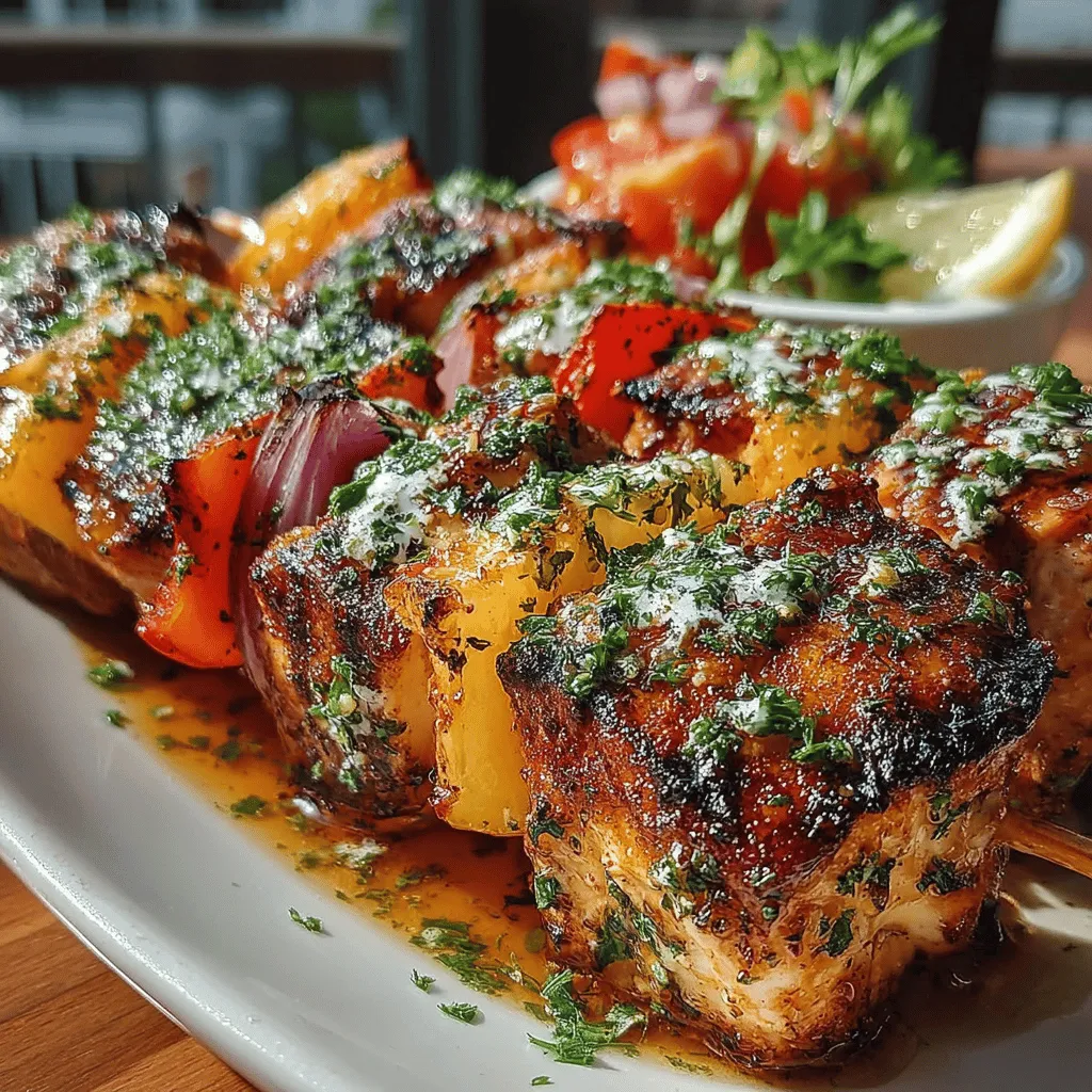 As the weather warms and summer approaches, the allure of outdoor cooking becomes undeniable. One recipe that captures the essence of sunny days and vibrant flavors is the Sunny Grilled Chicken and Peach Skewers. This dish is a delightful fusion of savory grilled chicken and sweet, juicy peaches, making it a perfect choice for summer gatherings or casual family meals. The combination not only tantalizes the taste buds but also embodies the essence of seasonal eating, emphasizing the use of fresh, high-quality ingredients.