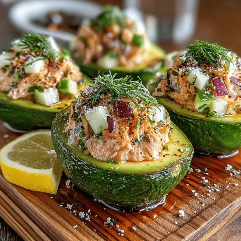 Before we get into the cooking, it’s essential to understand the individual components of the Classic Tuna Salad Stuffed Avocados. Each ingredient plays a crucial role in the dish's overall nutritional profile and flavor.