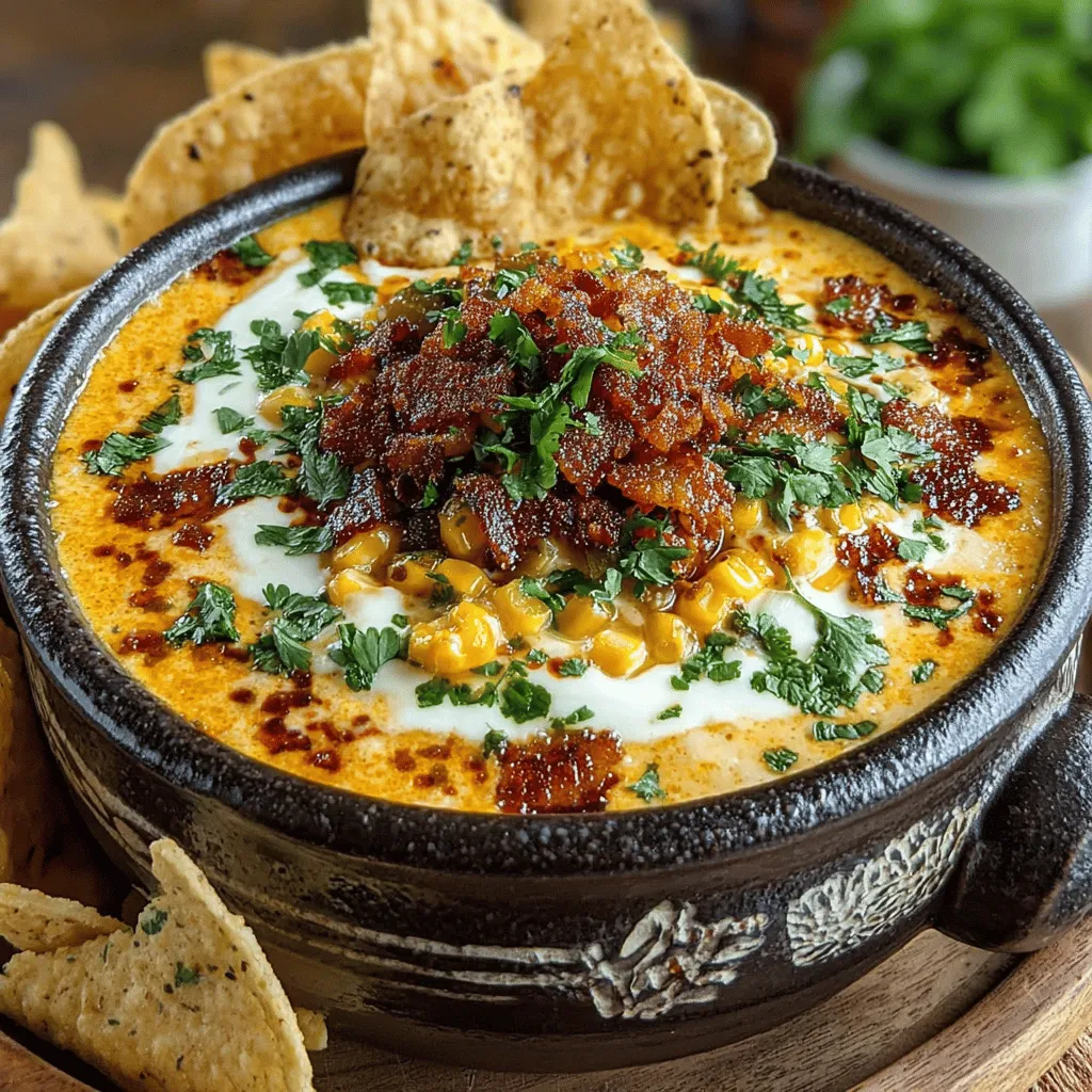 If you're looking for a crowd-pleasing appetizer that combines comforting flavors with a hint of excitement, look no further than Sweet Corn & Bacon Queso Dip. This delectable dish promises a harmonious blend of creamy cheese, smoky bacon, and sweet corn, making it an irresistible treat for any gathering. With its rich texture and vibrant taste profile, this dip is perfect for parties, game days, or simply enjoying a cozy night in with family. What’s more, it’s incredibly easy to prepare, making it an excellent choice for both novice cooks and seasoned chefs alike.