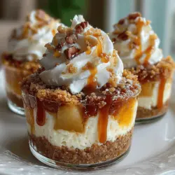 When it comes to satisfying your sweet tooth without turning on the oven, the No-Bake Caramel Apple Pie Cups stand out as a delightful solution. This simple yet indulgent dessert combines the classic flavors of apple pie with the convenience of a no-bake recipe, making it an ideal choice for anyone looking to whip up a quick treat. Whether you are entertaining guests or simply want a sweet snack after dinner, these cups bring the comforting essence of apple pie in a fun, portable format.