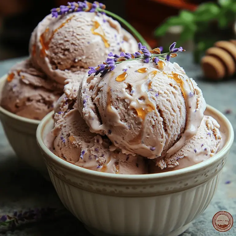 Imagine a warm summer evening, the sun setting gently on the horizon, and a scoop of creamy, fragrant lavender honey ice cream melting in your hand. This delightful dessert is not just an indulgent treat; it is an experience that tantalizes the senses and evokes a sense of calm and relaxation. Silky lavender honey ice cream combines the delicate floral notes of lavender with the rich, natural sweetness of honey, resulting in a flavor profile that is both unique and soothing. This recipe holds a special significance for those who appreciate the art of homemade desserts, as it brings together simple ingredients to create something extraordinary.