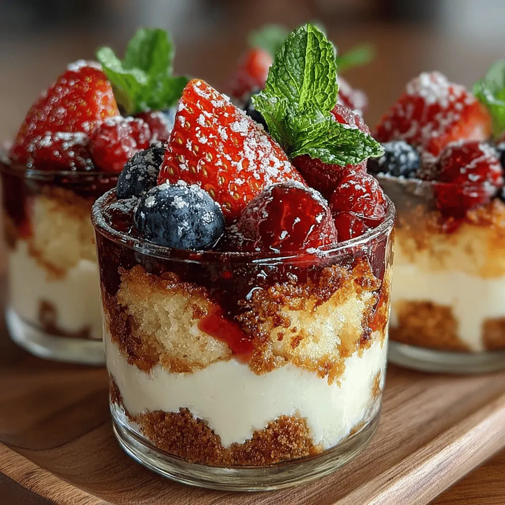 Creating a stunning Berry Mascarpone Trifle Cups starts with mastering the art of layering. The way you assemble your ingredients not only enhances the visual appeal of your dessert but also ensures a harmonious blend of flavors in every bite. A well-structured trifle can elevate the experience, encouraging your guests to dive in for more.