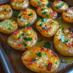 When it comes to side dishes that steal the spotlight, crispy smashed baby potatoes are a true crowd-pleaser. Their delightful combination of crispy exterior and creamy interior makes them an irresistible accompaniment to any meal. Whether you’re serving them alongside grilled meats, a fresh salad, or a hearty vegetarian dish, these potatoes bring a burst of flavor and texture that elevates your dining experience.