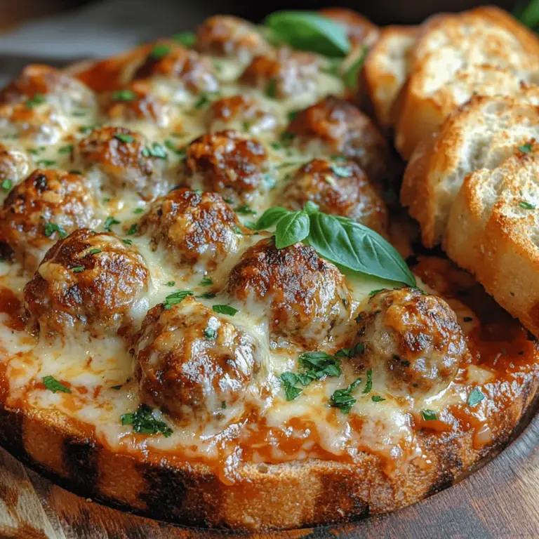When it comes to comfort food, few dishes can rival the warm, inviting aroma of freshly baked garlic bread paired with hearty meatballs. The Savory Herbed Garlic Bread Meatball Bake is a perfect embodiment of this comforting combination, bringing together the rich flavors of tender meatballs and the irresistible crunch of garlic-infused bread in one delightful casserole. This dish is not just a meal; it’s an experience that evokes the coziness of family dinners and the joy of shared gatherings.