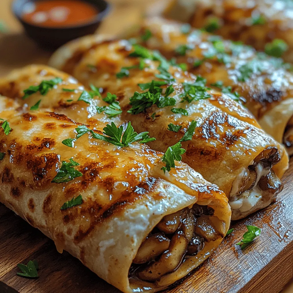 In recent years, the culinary scene has witnessed a remarkable shift towards plant-based meals. This trend is driven by a growing awareness of health benefits, environmental concerns, and a desire for flavorful, satisfying food. Among the myriad of delicious plant-based options available, wraps have emerged as a versatile favorite. They serve as a convenient canvas for a variety of fillings, making them perfect for any meal or snack. One standout recipe that embodies this trend is the Crispy Mushroom Melt Wrap. This dish not only tantalizes the taste buds but also offers a delightful combination of textures and flavors, making it a must-try for vegetarians and mushroom enthusiasts alike.