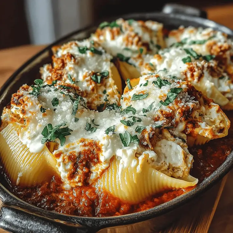 When it comes to creating the perfect Baked Chicken Parmesan Stuffed Shells, the stuffing technique is crucial. A few simple steps can help ensure that your shells are filled without any spillage, providing a neat and delicious presentation.