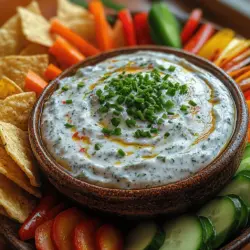 In the world of dips and spreads, few can rival the timeless appeal of ranch dressing. Whether served alongside fresh vegetables, crispy chips, or as a topping for savory dishes, ranch has established itself as a staple in American cuisine. However, today we are putting a delightful spin on this classic by introducing the Zesty Greek Yogurt Ranch Dip. This recipe not only elevates the traditional ranch flavor profile but also incorporates the creaminess and health benefits of Greek yogurt.