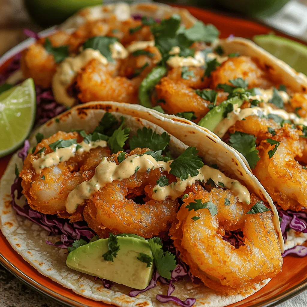 To create the perfect Crispy Shrimp Tempura Tacos, it’s essential to understand the key ingredients that contribute to the dish’s remarkable flavor and texture. The main components of this recipe include fresh shrimp, a light tempura batter, warm tortillas, and a medley of fresh accompaniments.
