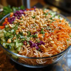 When preparing Crunchy Sesame Noodle Slaw, one of the highlights is its versatility. The recipe can be easily adjusted to cater to your taste buds. Here are some ways to tweak the flavors:
