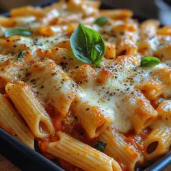 When it comes to comfort food, few dishes can rival the warmth and satisfaction of a baked pasta. The Cheesy Dreamy Tomato Basil Pasta Bake encapsulates all that’s wonderful about home cooking—rich flavors, creamy textures, and a heartwarming aroma that fills your kitchen as it bakes. This dish not only brings a sense of nostalgia but also offers a deliciously modern twist that makes it a versatile favorite for families and gatherings alike.
