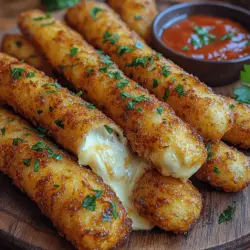 When it comes to comfort food, few snacks can rival the warm, gooey satisfaction of homemade crispy mozzarella sticks. These delightful bites, with their golden exterior and stretchy cheese center, have earned their place as a favorite appetizer or snack at gatherings, parties, and cozy nights in. The appeal of mozzarella sticks lies not just in their taste, but also in the joy of preparing them from scratch. Crafting your own cheesy crunch delight allows for customization and guarantees freshness, making every bite an indulgent experience.