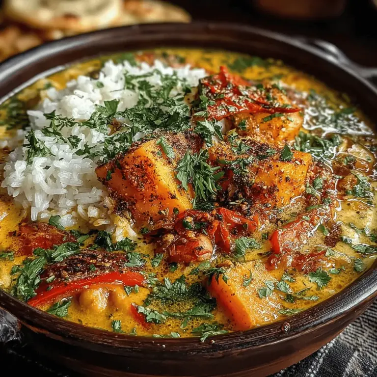 In the realm of wholesome comfort food, few dishes rival the allure of a rich, creamy coconut curry. The Creamy Chickpea & Sweet Potato Coconut Curry stands out as a vibrant, nourishing meal that seamlessly blends the lusciousness of coconut milk with the earthy flavors of chickpeas and sweet potatoes. This vegan delight is not only packed with flavor but also loaded with health benefits, making it an ideal choice for anyone looking to embrace a plant-based lifestyle or simply enjoy a hearty meal.