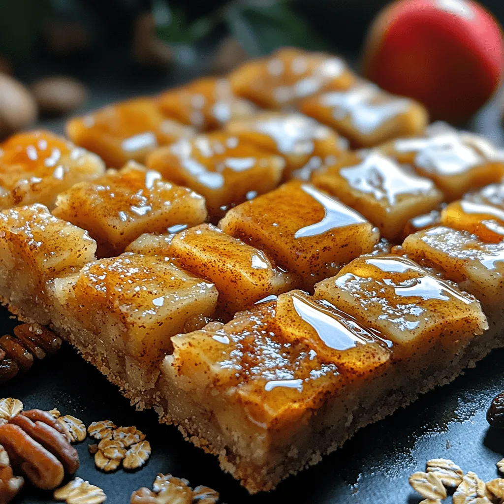 In the bustling world of healthy snacks, few treats can compare to the wholesome goodness of homemade apple cinnamon oat bars. These delightful bars are not only a testament to the comforting flavors of fall but also an excellent choice for those seeking a nutritious and satisfying snack. The Crispy Delight Apple Cinnamon Oat Bars recipe captures the essence of rolled oats, fresh apples, and aromatic spices, making it an ideal option for breakfast, an afternoon pick-me-up, or a kid-friendly treat. The beauty of these bars lies in their versatility; they can be enjoyed on their own or paired with yogurt for a more decadent experience.