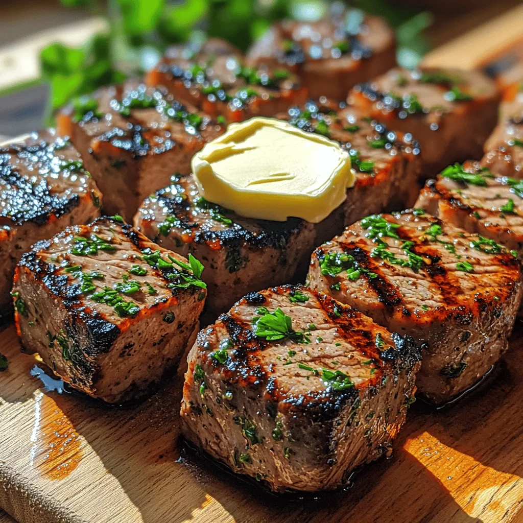 In the realm of culinary delights, few dishes can match the robust flavors and mouthwatering appeal of steak skewers. The 'Tender Herb Butter Steak Skewers with a Zesty Twist' recipe stands out not only for its exquisite taste but also for its versatility and ease of preparation. This dish serves as a delightful centerpiece for gatherings, family dinners, or even a casual weeknight meal. The combination of succulent steak infused with aromatic herbs and a zesty marinade creates a symphony of flavors that tantalizes the taste buds and elevates any dining experience.