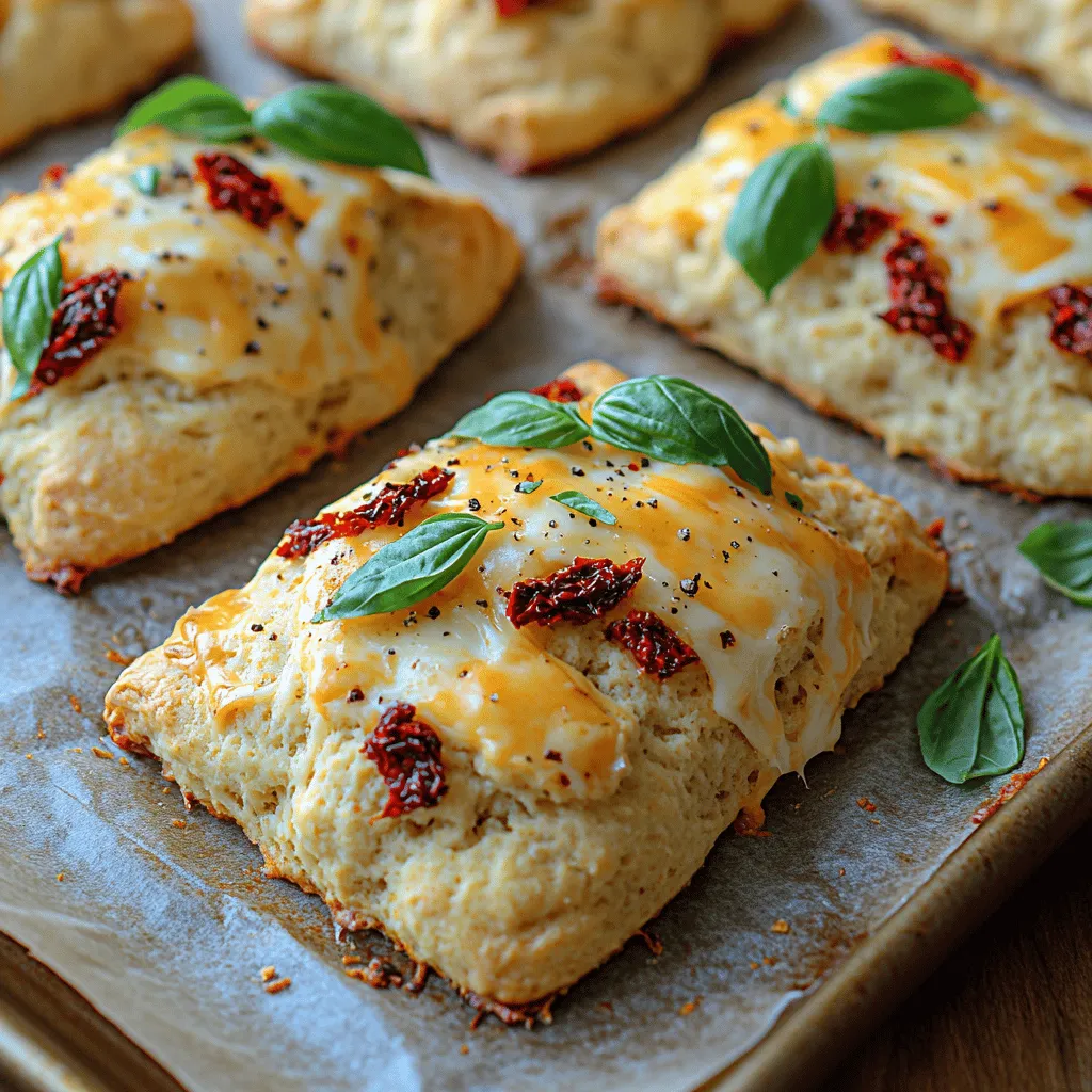 Scones, a traditional British baked good, have evolved into a versatile culinary delight enjoyed across the globe. While classic scones are often associated with clotted cream and jam, the savory variant has gained popularity for its robust flavors and adaptability. Among these, the Savory Sun-Dried Tomato Scone stands out, beautifully merging the rich, tangy notes of sun-dried tomatoes with the flakiness of a well-crafted scone. This recipe serves not just as a delightful addition to brunch but also as a versatile snack, perfect for accompanying soups, salads, or even as a standalone treat.
