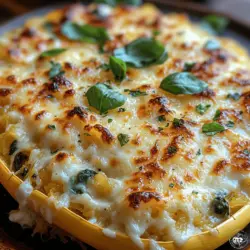 Spaghetti squash is a member of the gourd family and is easily identifiable by its oblong shape and bright yellow skin. When cooked, its flesh separates into long, thin strands that provide an intriguing texture similar to traditional pasta. This makes it a popular choice for those following low-carb or gluten-free diets, allowing you to enjoy classic Italian flavors without the added calories of regular pasta.