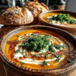 In the realm of comfort food, few dishes evoke the warm embrace of a creamy soup quite like a bowl of Creamy Roasted Carrot and Parsnip Soup. This recipe stands as a testament to the simplicity and heartiness of seasonal produce, transforming humble root vegetables into a silky, flavorful delight that can easily be enjoyed year-round. As the weather shifts and colder months settle in, the allure of a steaming bowl of soup becomes irresistible, offering both warmth and nourishment.