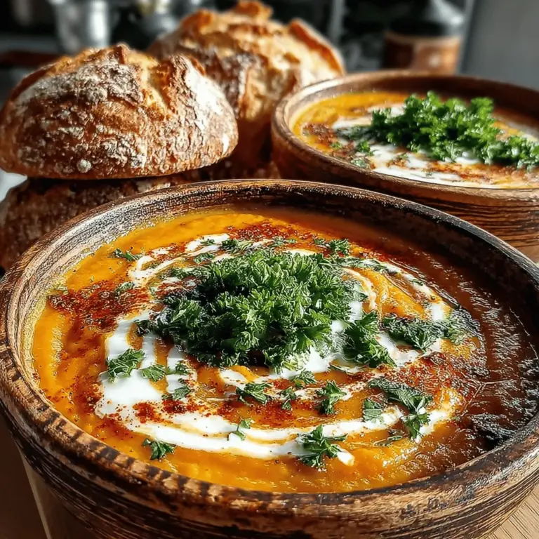 In the realm of comfort food, few dishes evoke the warm embrace of a creamy soup quite like a bowl of Creamy Roasted Carrot and Parsnip Soup. This recipe stands as a testament to the simplicity and heartiness of seasonal produce, transforming humble root vegetables into a silky, flavorful delight that can easily be enjoyed year-round. As the weather shifts and colder months settle in, the allure of a steaming bowl of soup becomes irresistible, offering both warmth and nourishment.