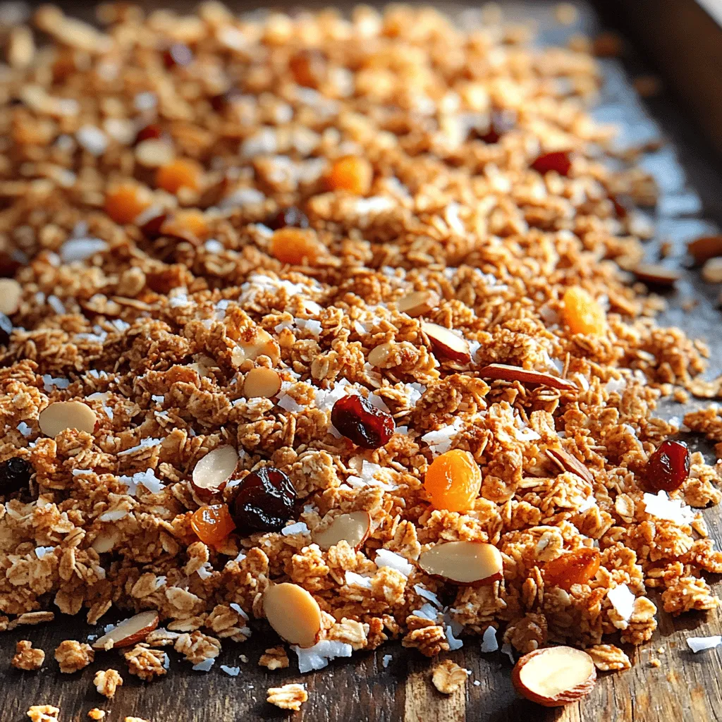 Granola has long been a beloved staple in many households, appealing to health-conscious individuals and breakfast enthusiasts alike. This Toasty Almond Coconut Granola recipe takes the classic breakfast and snack option to new heights by combining the rich flavors of toasted almonds and the tropical essence of coconut. This recipe is not only delicious but also incredibly easy to prepare, making it a go-to option for busy mornings or an energy-boosting snack throughout the day.