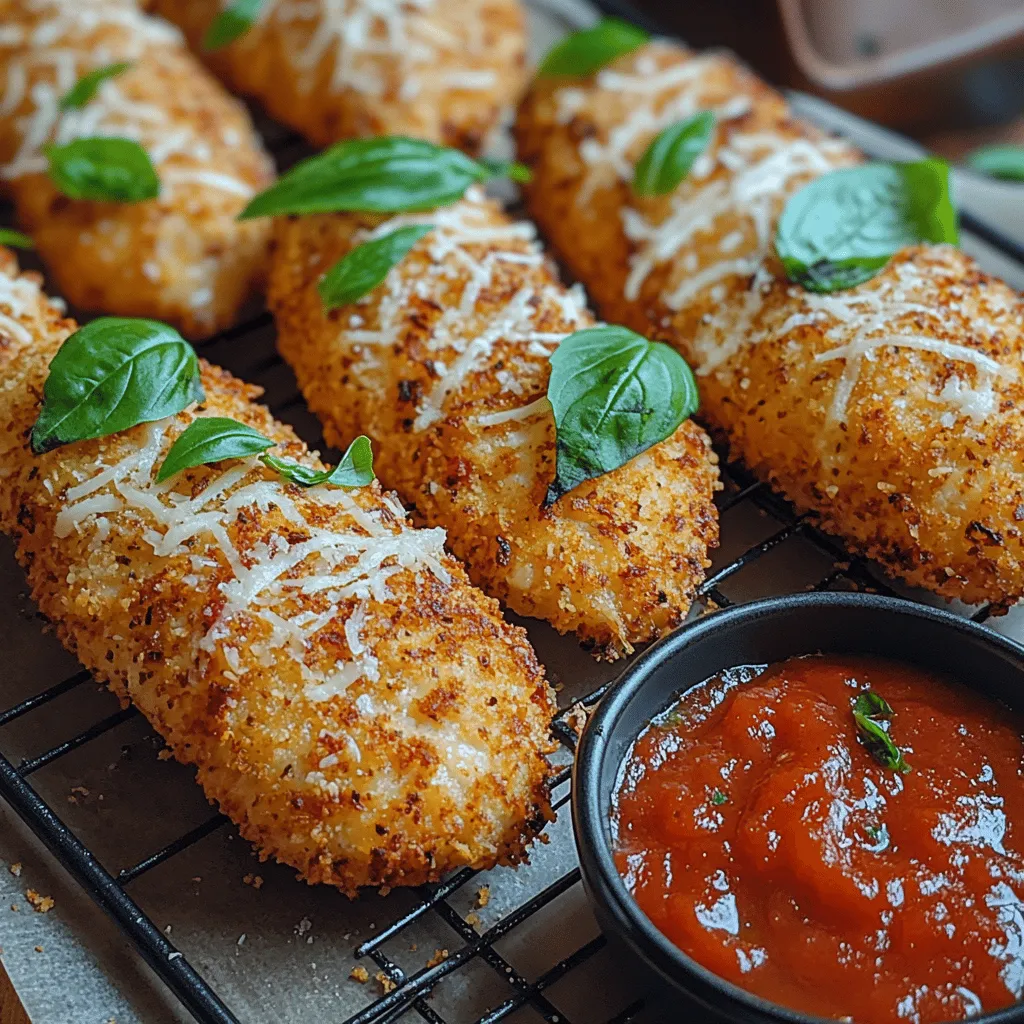 Creating a well-organized breading station is vital for a smooth cooking process, especially when making Crispy Chicken Parmesan Fingers. A tidy setup not only streamlines your workflow but also enhances your efficiency in the kitchen.