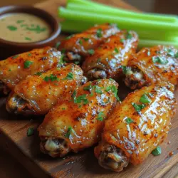 If you're searching for the perfect chicken wing recipe that stands out from the crowd, look no further than Smoky Paprika Garlic Chicken Wings. This dish combines the irresistible crunch of perfectly cooked wings with a smoky, rich flavor profile that makes it a favorite at gatherings, barbecues, and family dinners alike. The use of paprika and garlic not only infuses each bite with depth but also adds a vibrant color that is sure to impress your guests.