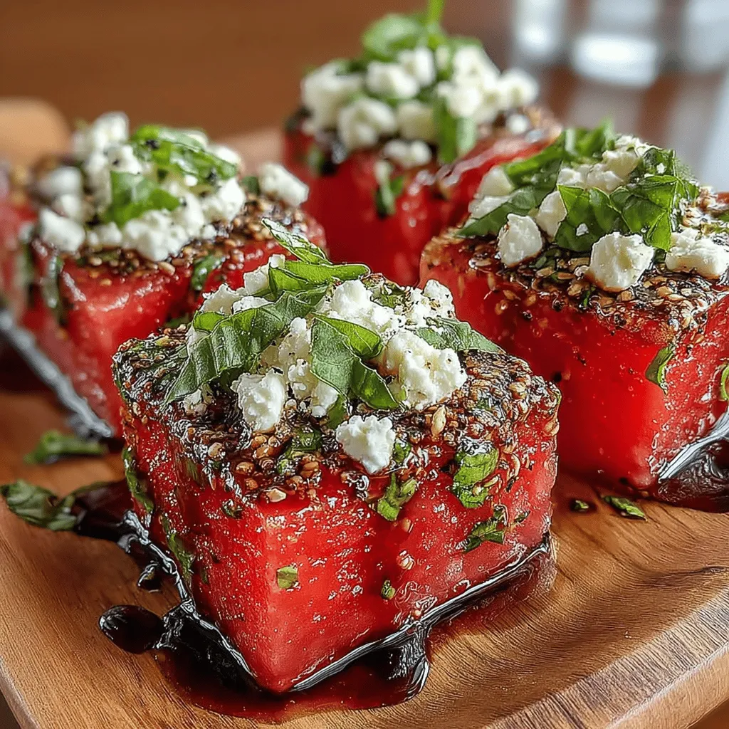 As the warm sun graces us with its presence and the days stretch longer, our culinary cravings often shift to lighter, more refreshing options. Among the best ways to embrace the essence of summer is through the delightful combination of flavors found in Watermelon Basil Feta Bites. This dish not only embodies the vibrant spirit of the season but also serves as a versatile appetizer suitable for various occasions, from casual backyard barbecues to elegant dinner parties. With each bite, you can experience a medley of sweet, savory, and aromatic notes that tantalize the palate and invigorate the senses.