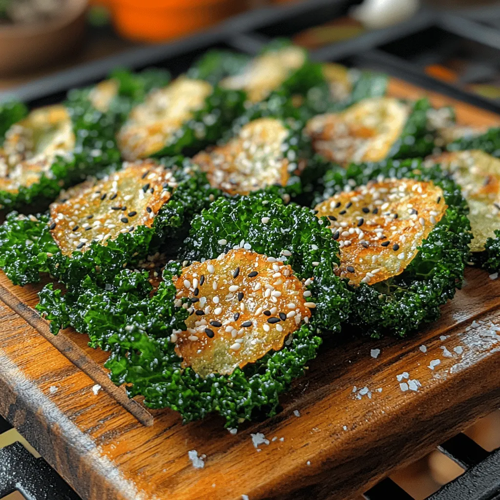 In the ever-evolving landscape of healthy snacking, crispy kale chips have emerged as a delightful alternative to traditional potato chips. Not only are they light and crispy, but they also pack a nutritional punch, making them a popular choice among health enthusiasts and culinary explorers alike. This recipe for *Crispy Sesame Bliss Kale Chips* takes the humble kale leaf and elevates it to a crunchy, flavorful snack that can be enjoyed by anyone, regardless of dietary preferences.