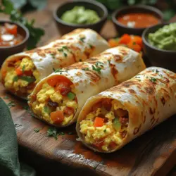 Scrambling eggs is a fundamental skill that enhances your breakfast wrap and ensures a deliciously fluffy texture. To achieve perfect scrambled eggs, start with fresh eggs. Crack the desired number into a mixing bowl—typically two per wrap is a good rule of thumb. Add a pinch of salt and pepper, and whisk vigorously until the yolks and whites are fully combined. You can incorporate a splash of milk or cream for extra creaminess.