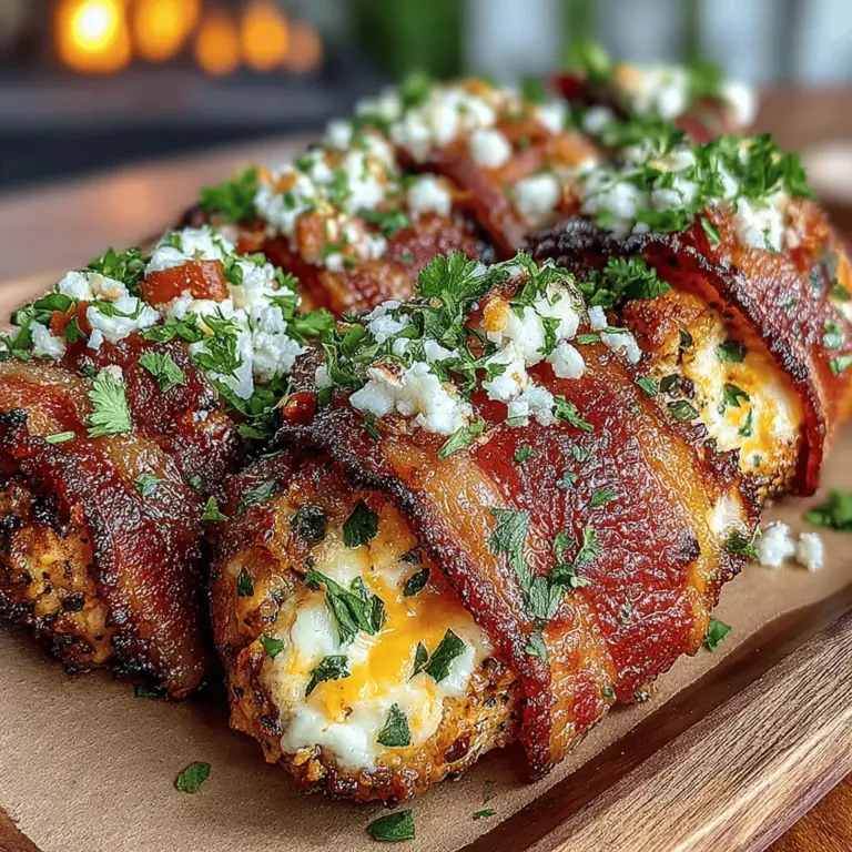 The secret to achieving the perfect bacon-wrapped jalapeño chicken bites lies in the way you wrap the bacon. To ensure even cooking and a delightful crispiness, follow these simple guidelines: