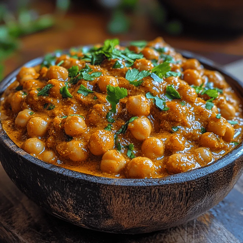 Creamy Tikka Masala Chickpeas is a delightful vegetarian dish that marries the rich, aromatic flavors of traditional Indian cuisine with the wholesome goodness of chickpeas. Originating from the Indian subcontinent, tikka masala is a dish often associated with succulent meats, but this plant-based variation captures the essence of the original while catering to those seeking a meat-free option. The creamy sauce, infused with spices, envelops the chickpeas, making each bite a savory experience that is both comforting and satisfying.