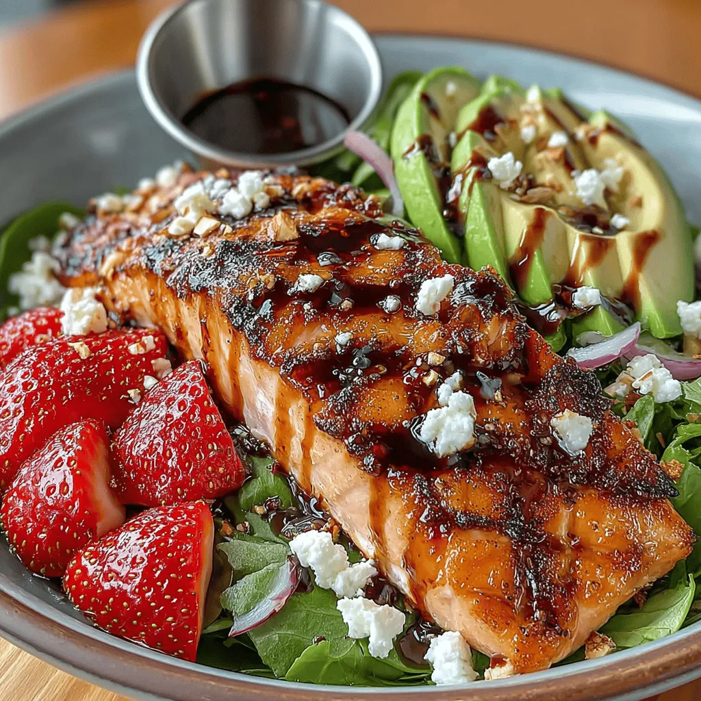 In the world of culinary creations, few dishes can boast the vibrant flavors and nutritional benefits found in the Berry-Inspired Salmon Delight. This refreshing salad, which marries the rich, savory taste of salmon with the bright, sweet notes of fresh berries, has quickly gained popularity among health enthusiasts and food lovers alike. Its appeal lies not only in its stunning presentation but also in its ability to offer a unique blend of flavors and textures that are both satisfying and wholesome.