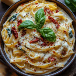 When crafting the perfect creamy goat cheese pasta, the choice of add-ins can elevate the dish from good to exceptional. Spinach and sun-dried tomatoes are classic additions that not only enhance the flavor profile but also bring a burst of color and nutrition. To achieve a harmonious blend of flavors, it's important to consider the timing of when you add these ingredients to the pasta.