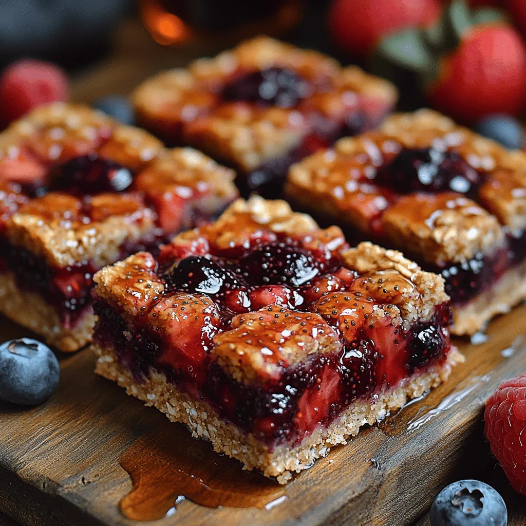 If you’re looking for a delightful and healthy snack that satisfies your sweet tooth while providing a boost of nutrition, look no further than Berry Burst Chia Jam Bars. These bars combine the natural sweetness of seasonal berries with the nutritional powerhouse that is chia seeds, creating a treat that is not only delicious but also packed with fiber, antioxidants, and omega-3 fatty acids. Perfect for breakfast, a midday snack, or a guilt-free dessert, these bars are as versatile as they are tasty.