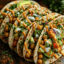 In recent years, there has been a remarkable shift towards plant-based meals, driven by an increasing awareness of health, environmental sustainability, and ethical eating. As more people seek to incorporate nutritious, meat-free options into their diets, recipes that are both satisfying and healthful are gaining popularity. One such recipe that embodies these principles is the Chickpea Delight Wraps. This versatile dish not only showcases the rich, nutty flavor of chickpeas but also offers a delightful combination of textures and colors, making it a feast for both the palate and the eyes.