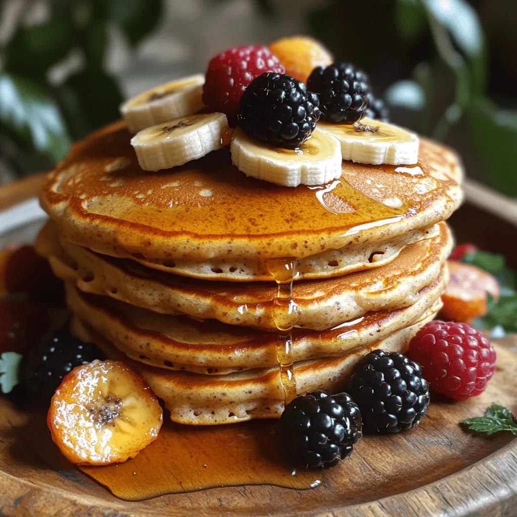 Start your day on a nutritious note with our Protein Power Oat Pancakes. These pancakes are not only delicious but also packed with protein and fiber, making them an ideal choice for breakfast or a post-workout meal. In an age where health-conscious eating is more important than ever, our Protein Power Oat Pancakes stand out as a satisfying alternative to traditional pancakes. They combine wholesome ingredients that support your health goals while delivering a delightful taste experience. In this article, we'll take you through the recipe in detail, including the health benefits of the ingredients, variations, and serving suggestions.