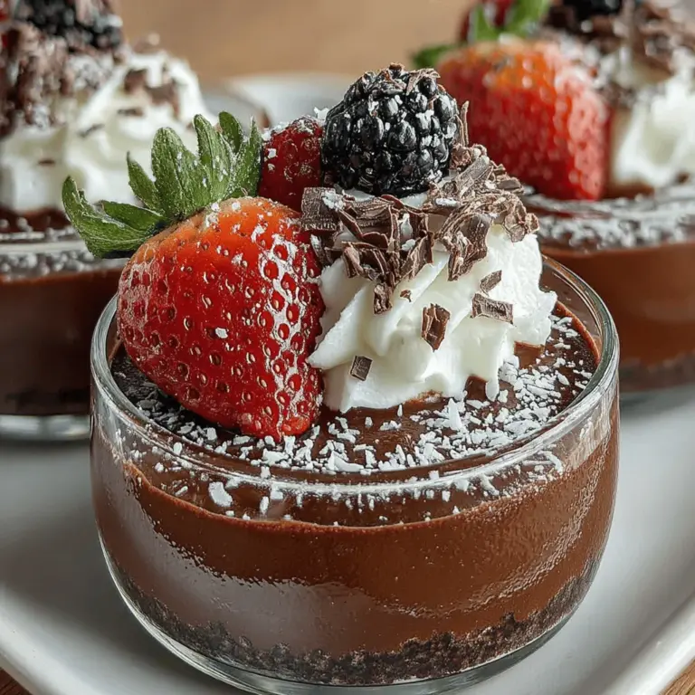 In recent years, avocados have transcended their role as a trendy salad topping or a staple in guacamole, making a surprising entrance into the world of desserts. This creamy fruit is not only delicious but also packed with nutritional benefits, leading to a surge in recipes that incorporate avocados into sweet treats. One standout creation is the decadent chocolate avocado mousse, which marries the rich, velvety texture of traditional mousse with the healthful properties of avocados.