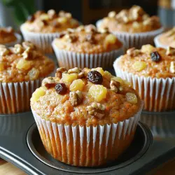 Incorporating carrots into your diet is a smart choice that comes with a host of health benefits. Carrots are rich in beta-carotene, which the body converts into vitamin A, essential for maintaining healthy vision, skin, and immune function. They also provide dietary fiber, which aids in digestion and helps maintain a healthy weight. When combined with other wholesome ingredients, Carrot Bliss Muffins become a guilt-free indulgence that you can enjoy without compromising your health goals.