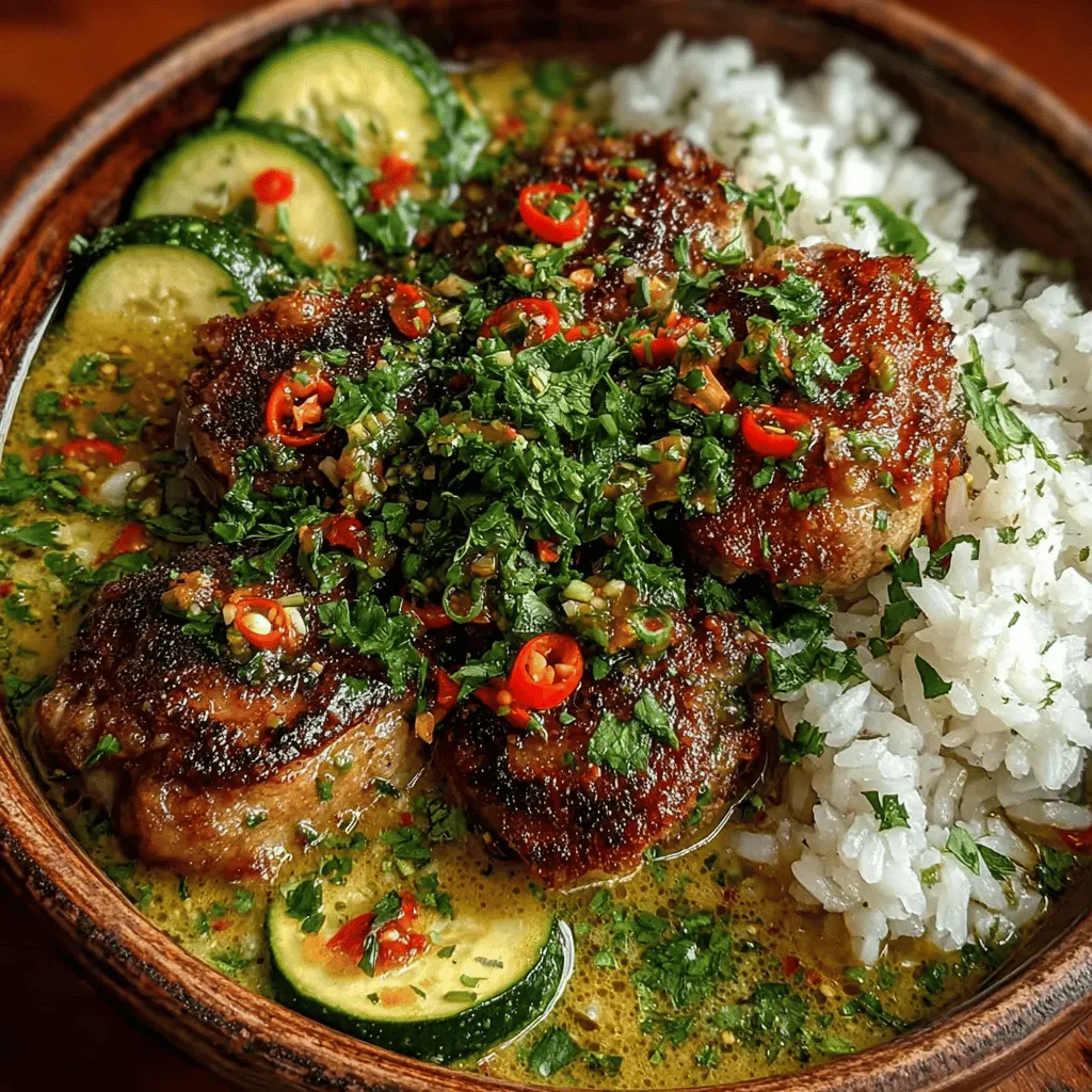 In the world of culinary delights, few dishes can rival the comforting embrace of a hearty curry. The Zucchini Chicken Curry Bowl stands out as a vibrant and wholesome meal that combines tender chicken thighs with fresh zucchini, aromatic spices, and creamy coconut milk. This delightful recipe not only tantalizes the taste buds but also nourishes the body, making it a perfect choice for any occasion. Whether you are rushing home after a long day or planning a cozy weekend dinner, this dish promises to bring warmth and flavor to your dining experience.