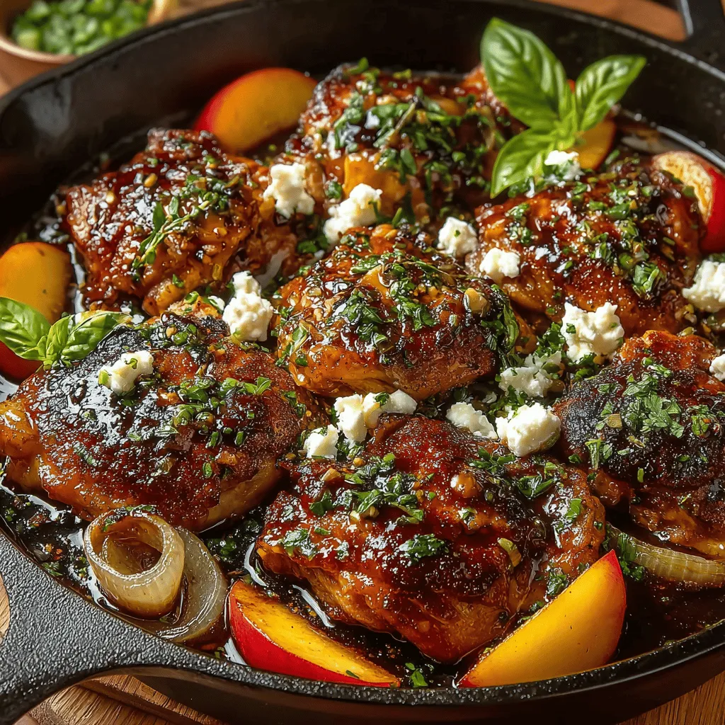 When it comes to cooking peaches for your Peachy Chicken Delight Skillet, achieving the perfect balance of tenderness and sweetness is essential. Start by selecting firm, ripe peaches that yield slightly when pressed. This ensures that they retain their shape during cooking and provide a pleasant texture contrast in your dish.