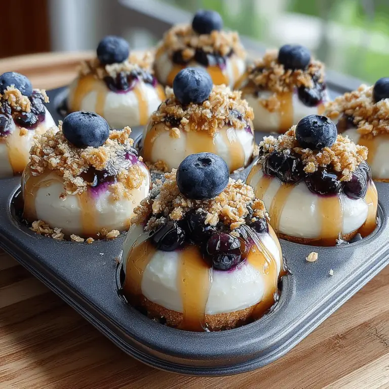 As the days warm up and the sun shines brighter, the craving for cool, refreshing snacks intensifies. One delightful option that perfectly captures the essence of summer is Frozen Vanilla Blueberry Cream Bites. These creamy, bite-sized treats are not just a taste sensation; they also pack an impressive nutritional punch. Combining the rich flavors of vanilla, the natural sweetness of blueberries, and the creamy texture of yogurt, these bites make for an ideal snack or dessert. Perfect for gatherings, afternoon pick-me-ups, or a healthy treat for kids, they are sure to satisfy both your sweet tooth and your health-conscious side.