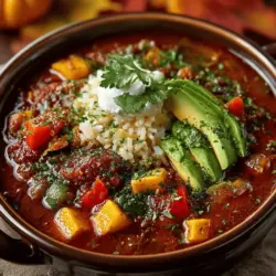 At the heart of our Cozy Autumn Harvest Chili is a medley of seasonal ingredients that reflect the abundance of the harvest season. Imagine a bowl brimming with vibrant colors and rich textures – this chili is not only a feast for the taste buds but also a celebration of the fall harvest. Key ingredients such as butternut squash, beans, and a variety of fresh vegetables come together to create a dish that is as nutritious as it is delicious.