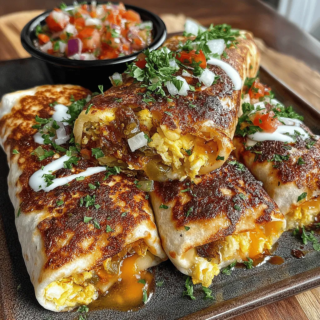 Breakfast burritos have earned their place as a beloved morning staple across the United States, thanks to their versatility and satisfying nature. They deliver a delightful combination of flavors and textures, making each bite a hearty experience. Among the myriad of variations, the Hatch Green Chili Egg Breakfast Burrito stands out, featuring a unique flavor profile that captivates the senses. This dish combines creamy scrambled eggs, roasted Hatch green chilies, and sharp cheddar cheese, resulting in a breakfast that's not only delicious but also easy to prepare. Whether you're rushing out the door on a busy morning or enjoying a leisurely brunch at home, this burrito is sure to become a favorite.