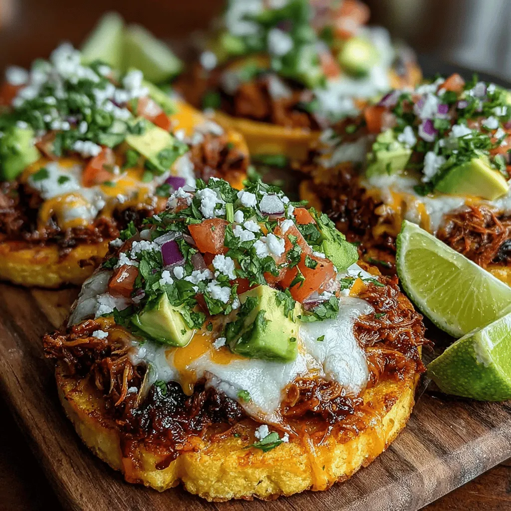 If you’re looking for a deliciously innovative twist on traditional nachos, look no further than Mini BBQ Jackfruit Nacho Boats. These bite-sized delights are perfect for a variety of occasions, whether it's a casual game night, a festive gathering with friends, or a cozy family dinner. The combination of smoky barbecue flavors and the unique texture of jackfruit makes this dish appealing to everyone, including both vegan and non-vegan diners. This article will provide you with a comprehensive guide to creating these mouthwatering nacho boats, complete with step-by-step instructions, insights into the flavor profiles, and serving suggestions that will elevate your dining experience.