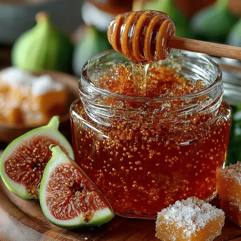 Explore the delightful world of homemade preserves with this Quick & Zesty Fig Jam recipe. This delectable spread embodies a perfect combination of sweetness and tang, making it an essential addition to your breakfast table. A spoonful of this jam not only elevates your morning toast but also serves as a versatile ingredient that can enhance savory dishes, desserts, or even cheese platters. Whether you are an experienced home cook or a novice in the kitchen, this simple recipe will guide you through creating a delicious fig jam in no time. Figs, often praised for their unique flavor and numerous health benefits, truly shine in this preparation, making it a must-try for anyone looking to incorporate seasonal fruits into their culinary repertoire.