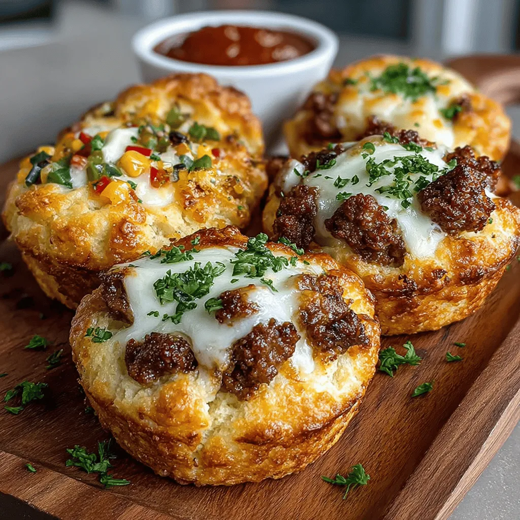 Breakfast is often regarded as the most important meal of the day, and for good reason. It sets the tone for the hours ahead, providing the energy and nutrients needed to kickstart your morning. In recent years, breakfast pizzas have surged in popularity, thanks to their versatility and endless combination possibilities. However, if you're looking for a fun and easy twist on this breakfast staple, look no further than Mini Breakfast Biscuit Pizza Melts. This delightful recipe not only satisfies your cravings but also brings a touch of creativity to your morning routine.