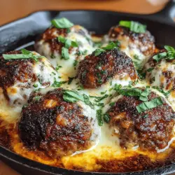 Welcome to the delightful world of Baked Chicken Parmesan Meatballs, where the comforting flavors of a beloved Italian classic come together in a fun and convenient form. This dish takes the essence of traditional chicken parmesan—succulent chicken, rich marinara sauce, and gooey cheese—and reimagines it into mouthwatering meatballs that are perfect for any occasion. Whether you're preparing a family dinner, hosting a gathering, or simply looking for a satisfying meal during a busy week, these meatballs are an ideal choice. Their versatility allows them to shine as a main course, a party appetizer, or even a topping for pasta.