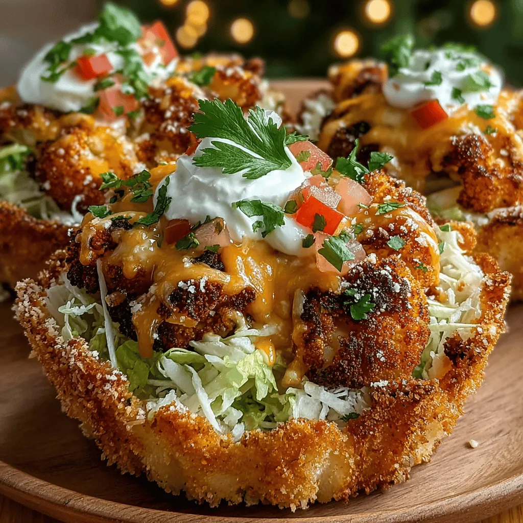 Mini taco cups have emerged as a fun and creative way to serve appetizers at gatherings, allowing for an innovative twist on traditional taco flavors. These bite-sized delights not only cater to various taste preferences but also serve as an eye-catching centerpiece for any spread. Among the many variations of taco cups, the Spicy Mini Buffalo Cauliflower Taco Cups stand out, combining the beloved flavors of buffalo sauce with the wholesome goodness of cauliflower.