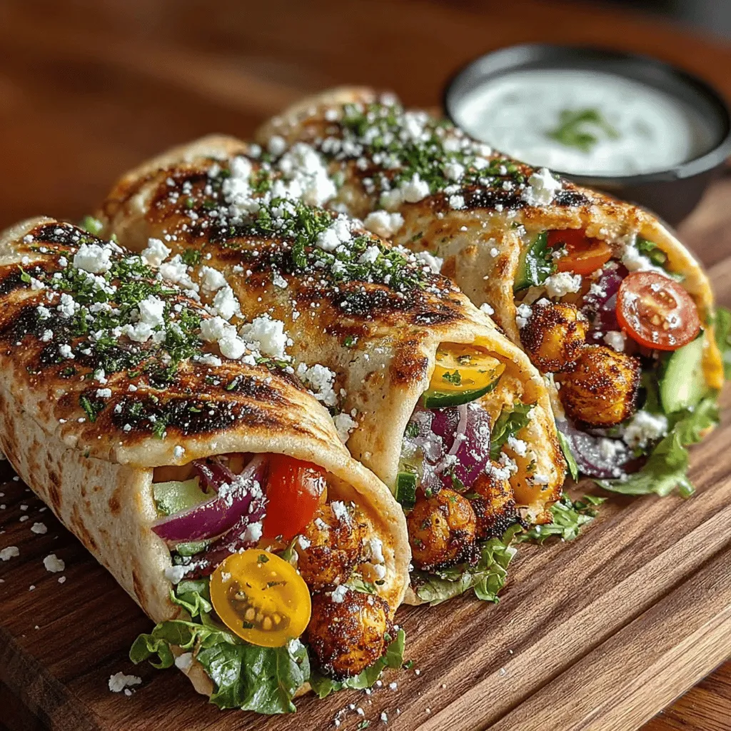 In today’s fast-paced world, finding healthy, satisfying meals that are also quick to prepare is essential. Garlic Herb Roasted Chickpea Wraps are a perfect solution, combining the goodness of whole grains, fresh vegetables, and the rich flavors of roasted chickpeas seasoned to perfection. This recipe not only caters to a variety of dietary preferences, including vegetarian and vegan options, but it also offers a delightful balance of textures and tastes. Packed with protein and fiber, these wraps serve as a great meal for lunch or dinner, allowing you to enjoy a nourishing dish without spending hours in the kitchen.
