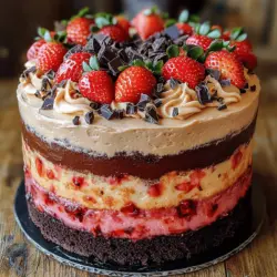 One of the key ingredients that elevates the strawberry layer of the Heavenly Neapolitan Delight Cake is almond extract. This extract adds a warm, nutty flavor that enhances the natural sweetness of the strawberries. When combined with fresh strawberries or strawberry puree, almond extract creates a depth of flavor that makes the cake truly irresistible. Just a teaspoon of almond extract can transform your strawberry layer from ordinary to extraordinary, making it a perfect complement to the chocolate and vanilla layers.